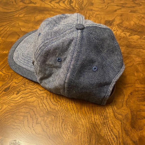 Original Penguin Hat by Munsingwear with Metallic Penguin - Denim Style colorway - Picture 3 of 4